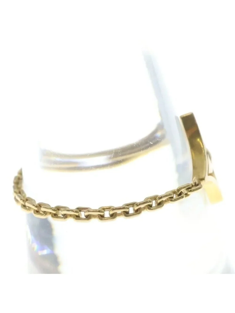 Louis Vuitton Bague Idylle Blossom Chain Ring Yellow Gold